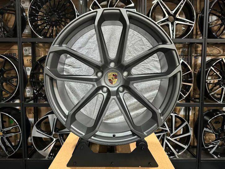 22 inch Porsche Cayenne Coupe velgen GT Look 5X130, Enlèvement ou Envoi, Neuf, Jante(s)