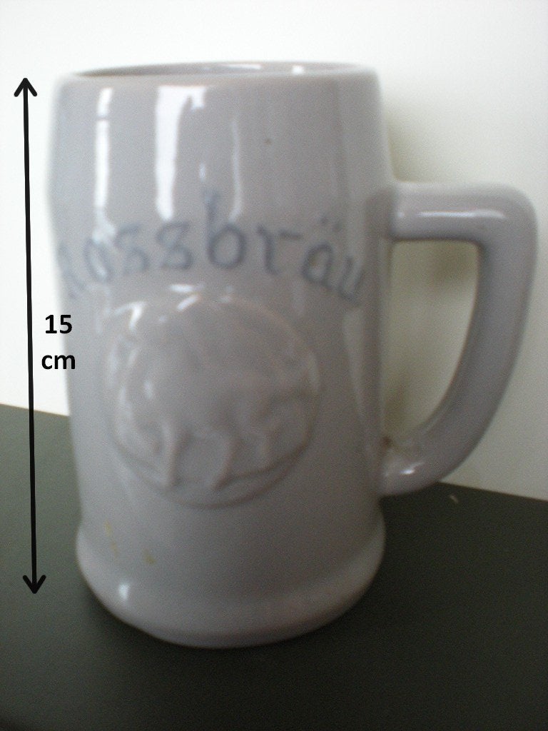ROSSBRAU  Chope 1/2 litre, Enlèvement ou Envoi, Comme neuf, Chope(s)