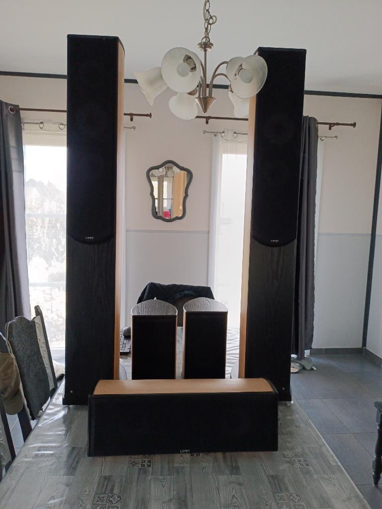 Luidsprekerset „Limit”, Ophalen, Nieuw, 120 watt of meer, Front, Rear of Stereo speakers