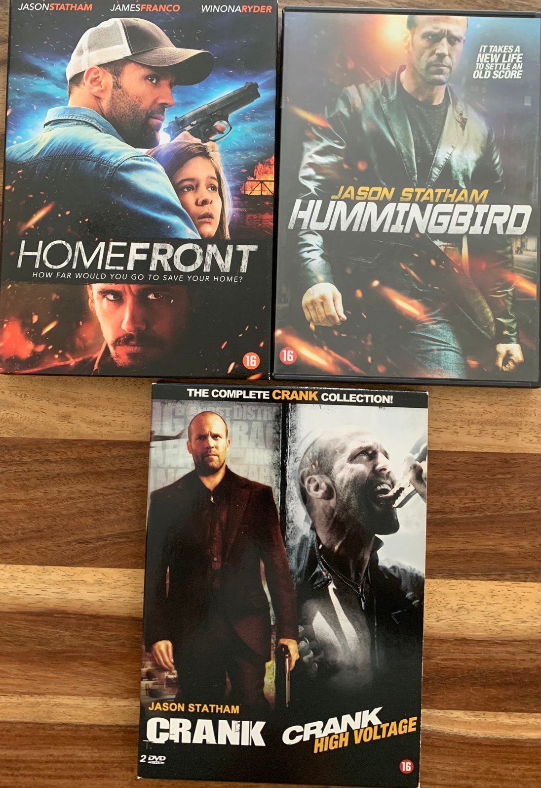 Jason Statham, Enlèvement ou Envoi, Comme neuf