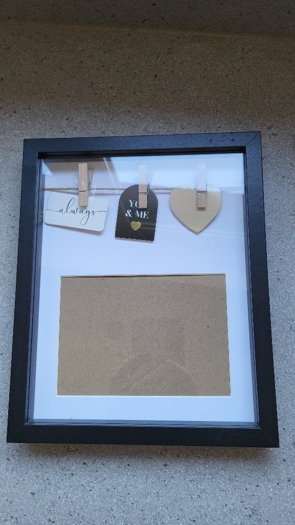 Houten fotokader, Audio, Tv en Foto, Fotografie | Fotolijsten, Ophalen, Zo goed als nieuw, Standaard fotolijst, Hout