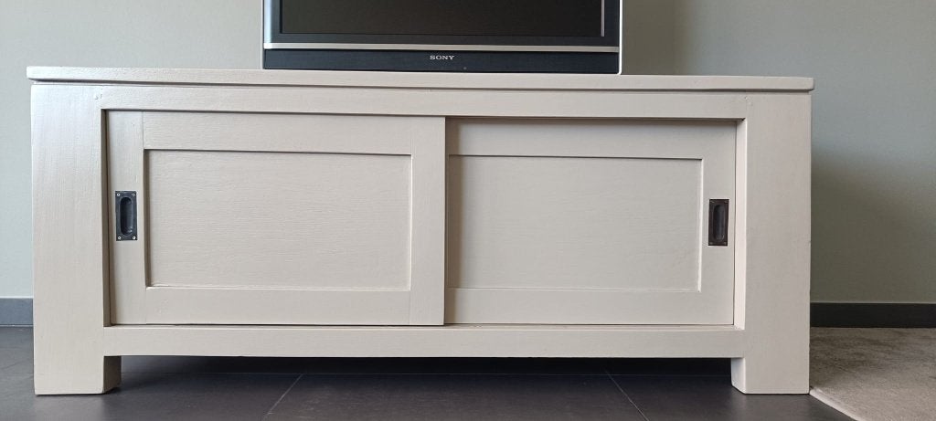 Tv-meubel en salontafel, Teck, Moins de 100 cm, 150 à 200 cm, Enlèvement