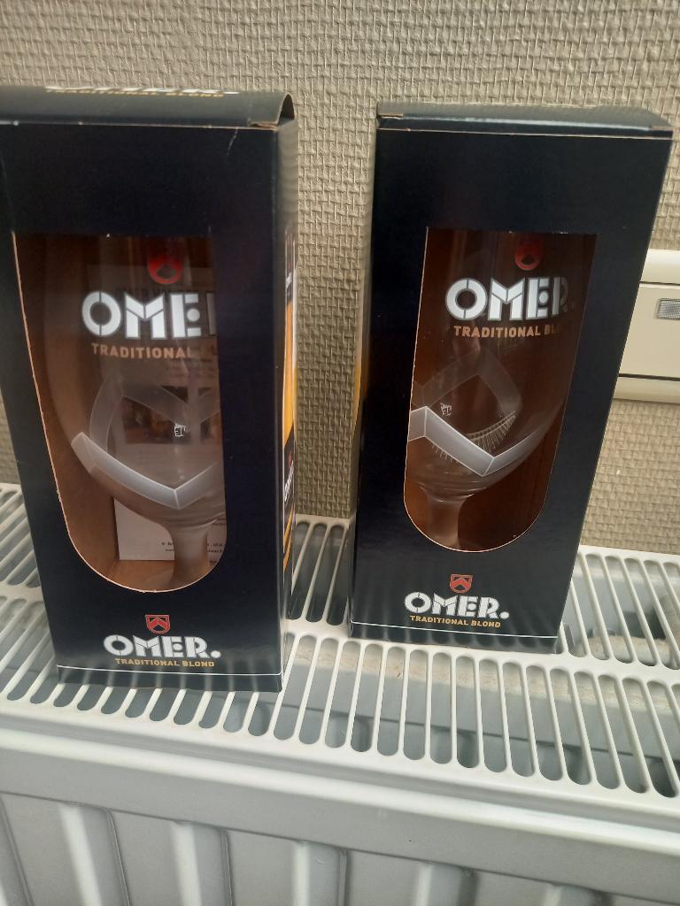 Omer glazen. Nieuw, Ophalen of Verzenden, Nieuw, Glas of Glazen, Overige merken