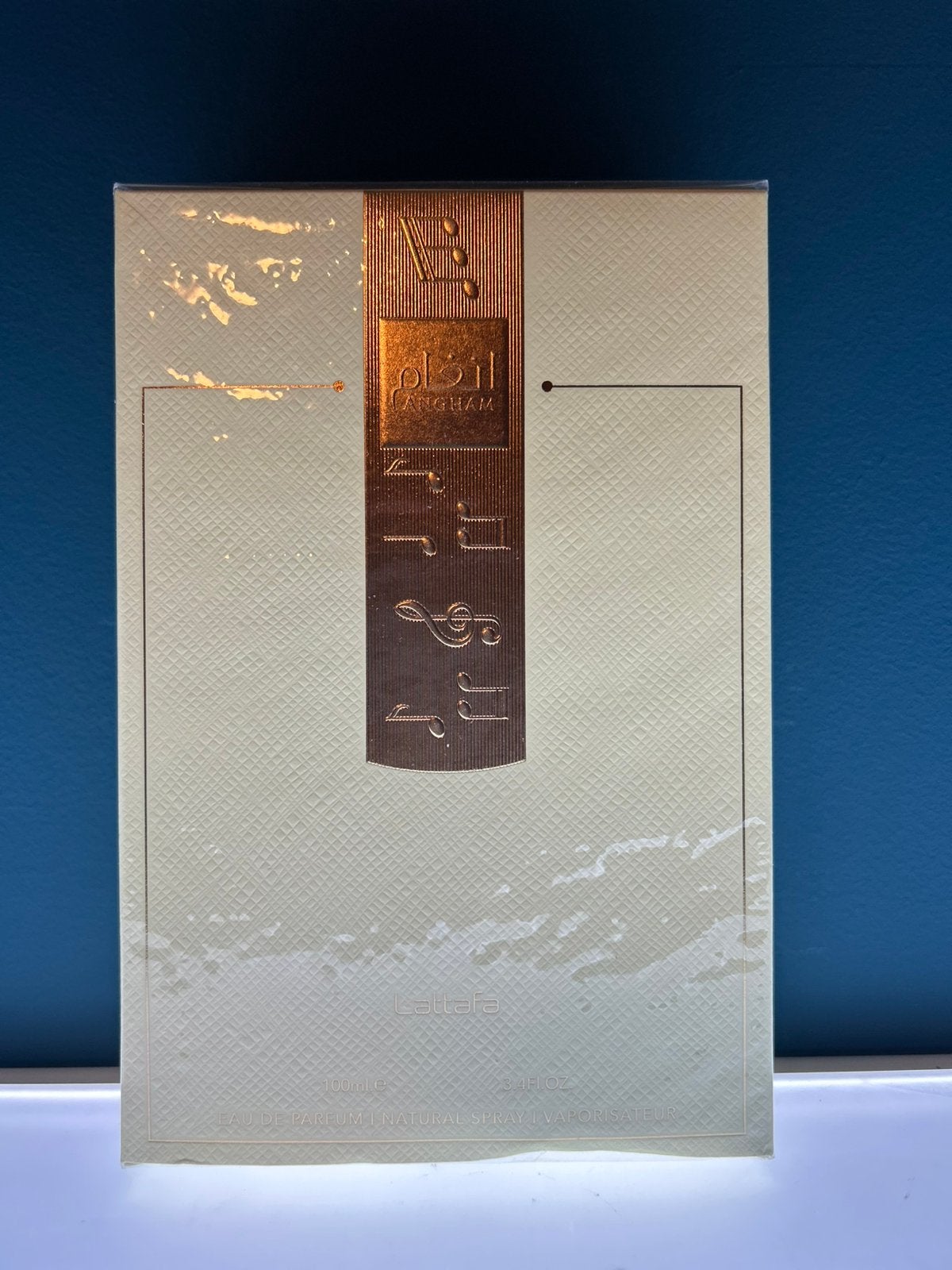 Eau de parfum Lattafa Angham originale et scellée/neuve, Bijoux, Sacs & Beauté, Enlèvement ou Envoi, Neuf