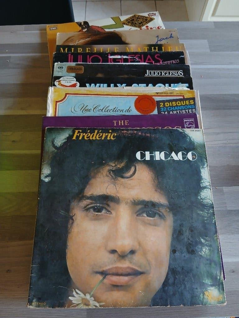 lot vinyles 33t, CD & DVD, Vinyles | Autres Vinyles, Enlèvement ou Envoi, Utilisé