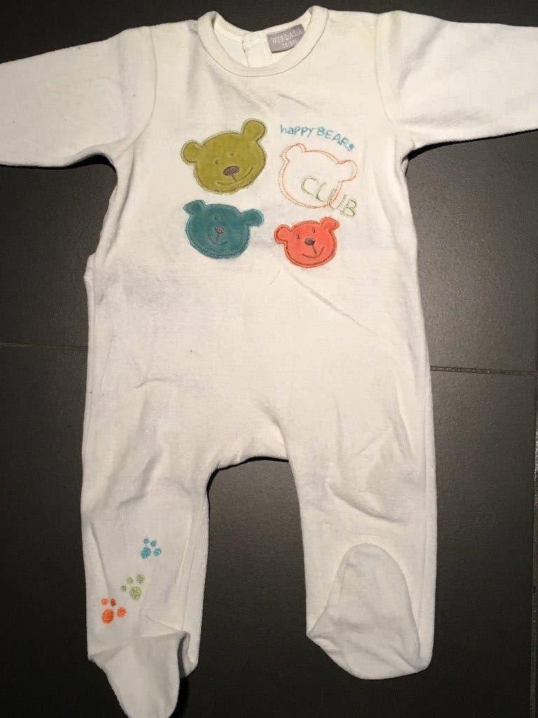 Pyjama beige wiplala maat 74, Kinderen en Baby's, Babykleding | Maat 74, Jongetje of Meisje, Ophalen of Verzenden, Zo goed als nieuw