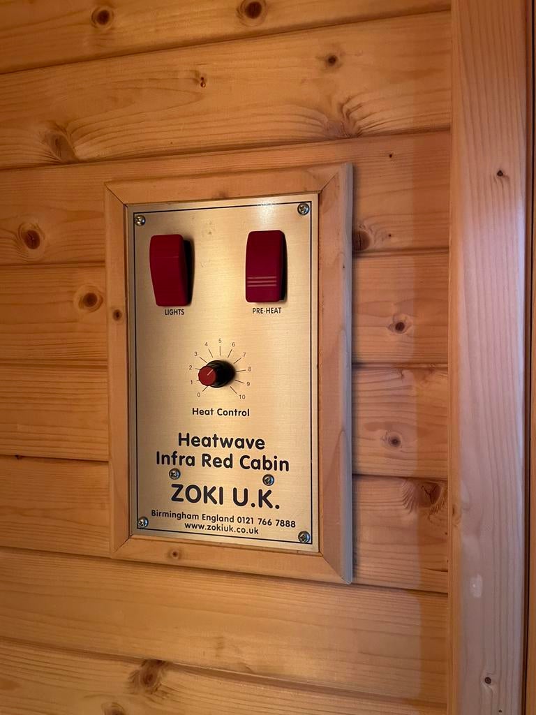 Cabine sauna infrarouge, Sports & Fitness, Enlèvement, Comme neuf, Infrarouge, Sauna complet