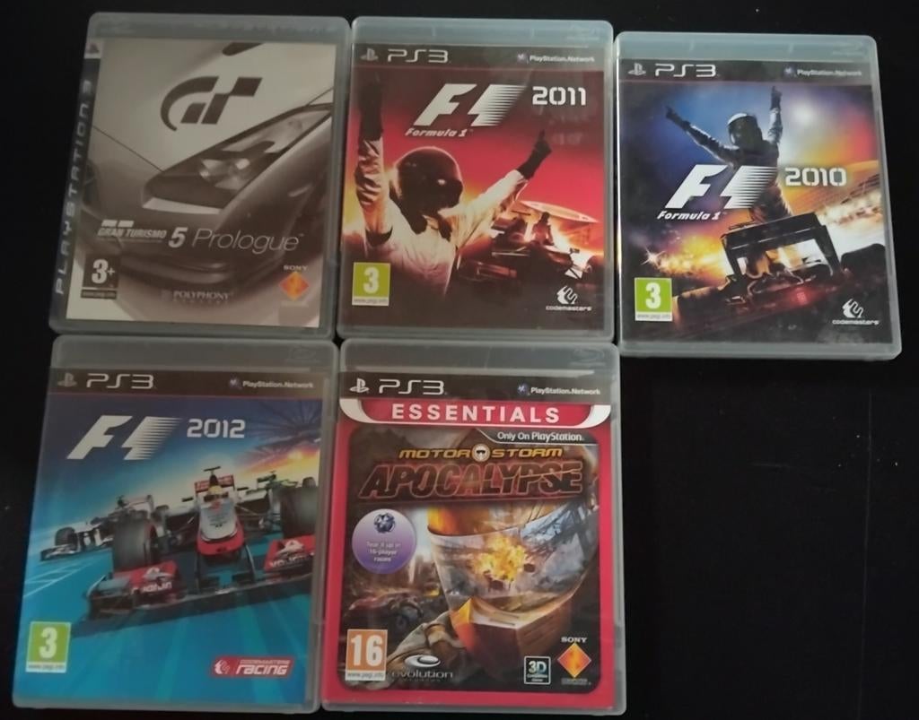 5 racing PS3 games, Consoles de jeu & Jeux vidéo, Enlèvement