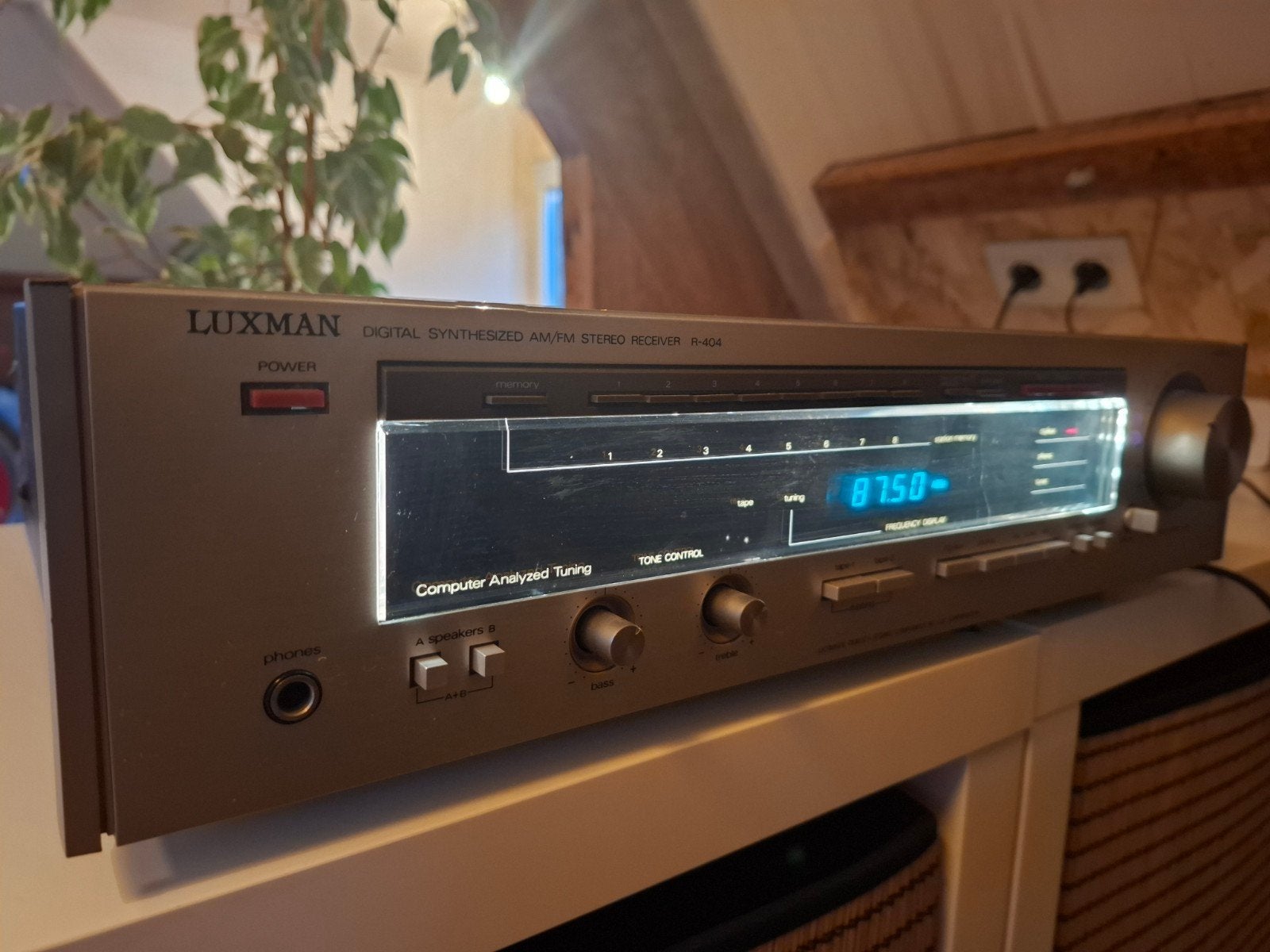 Luxman R404 versterker, Audio, Tv en Foto, Ophalen