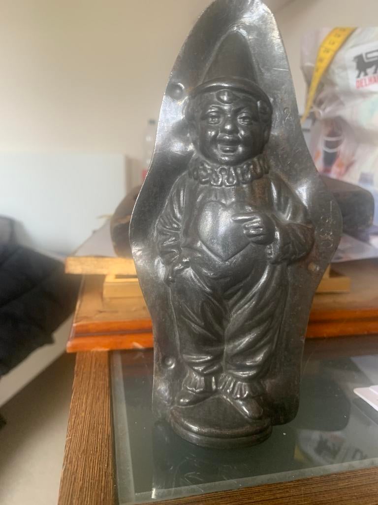 Zeer antieke chocolade vorm clown, anton reiche!!!, Verzenden, Zo goed als nieuw