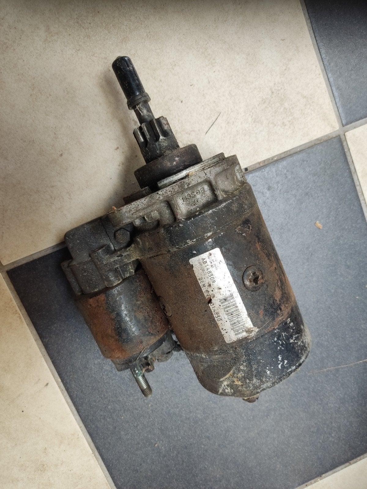 startmotor Bosch vw T3, Ophalen