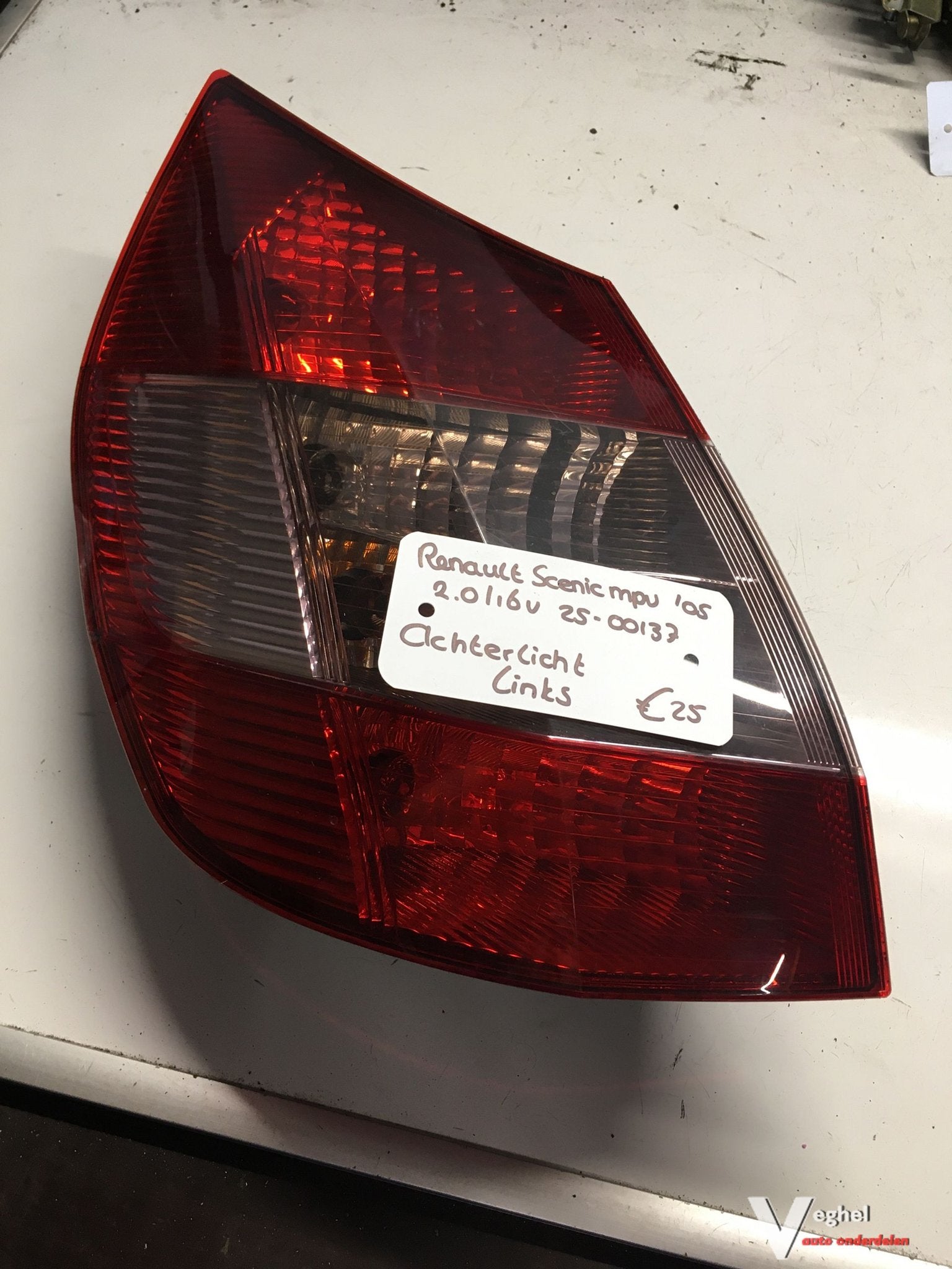 Renault Scenic 2.0 16v 2005 2500137 Achterlicht Links, -, Utilisé, -, -