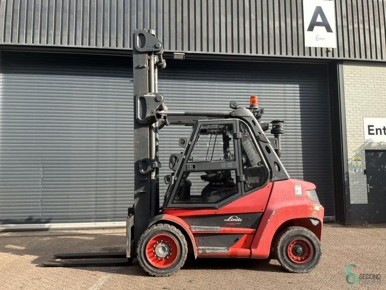 Linde H 80 D (396), Plus de 4 000 kg, Diesel, Chariot élévateur, Linde