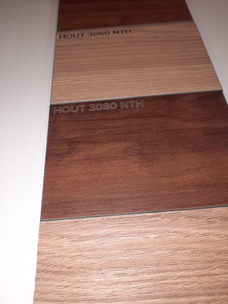Trespa nieuw platen Houtlook spotprijs € 240,00, Verzamelen, Elektronische Apparatuur, Ophalen of Verzenden