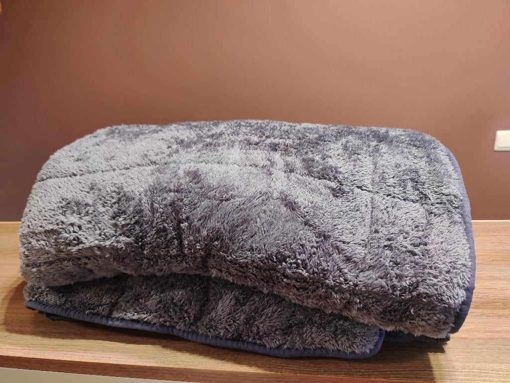 Verzwaringsdeken fluweel 9 kg /   150 X 200 cm, Huis en Inrichting, Ophalen, Eenpersoons, Nieuw, Deken of Dekbed