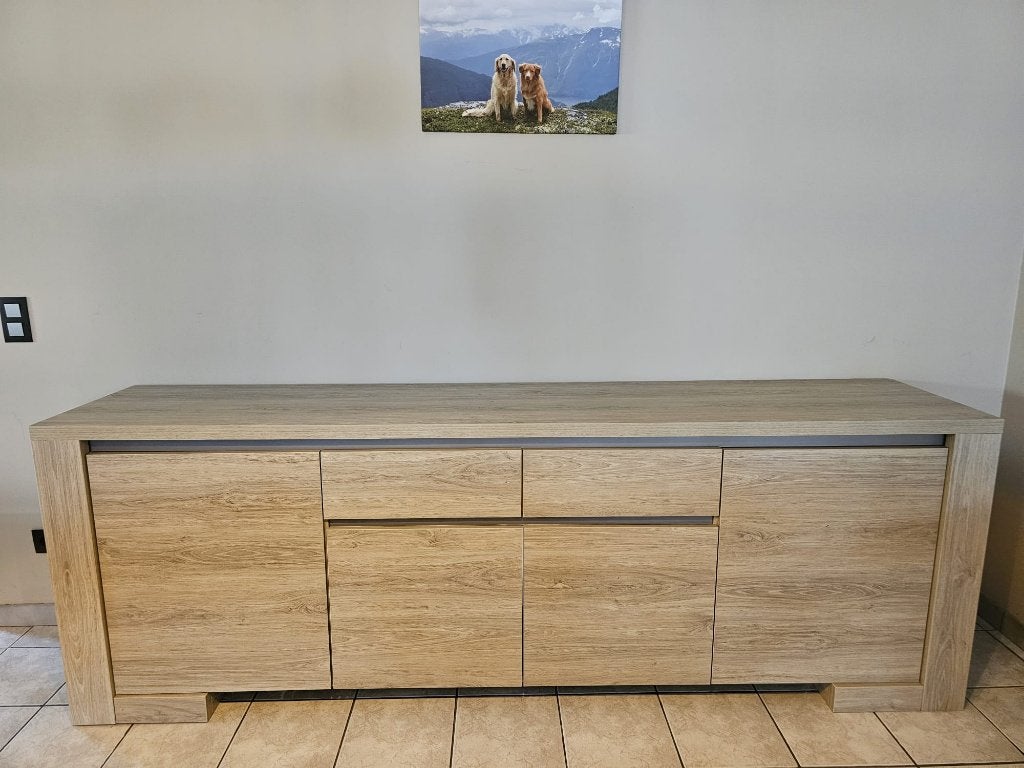 Dressoir + salon tafel + tv meubel, Ophalen, Overige materialen, Met lade(s), Zo goed als nieuw
