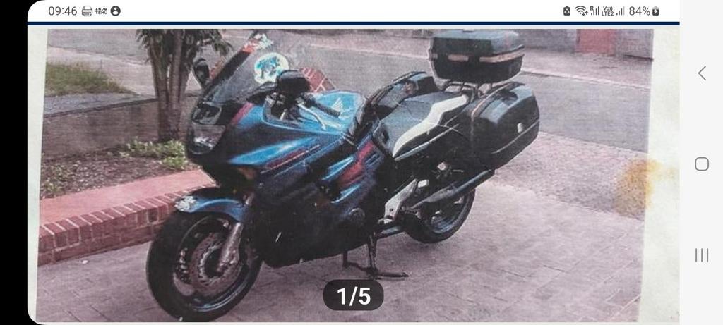 CBR 1000F, Enlèvement