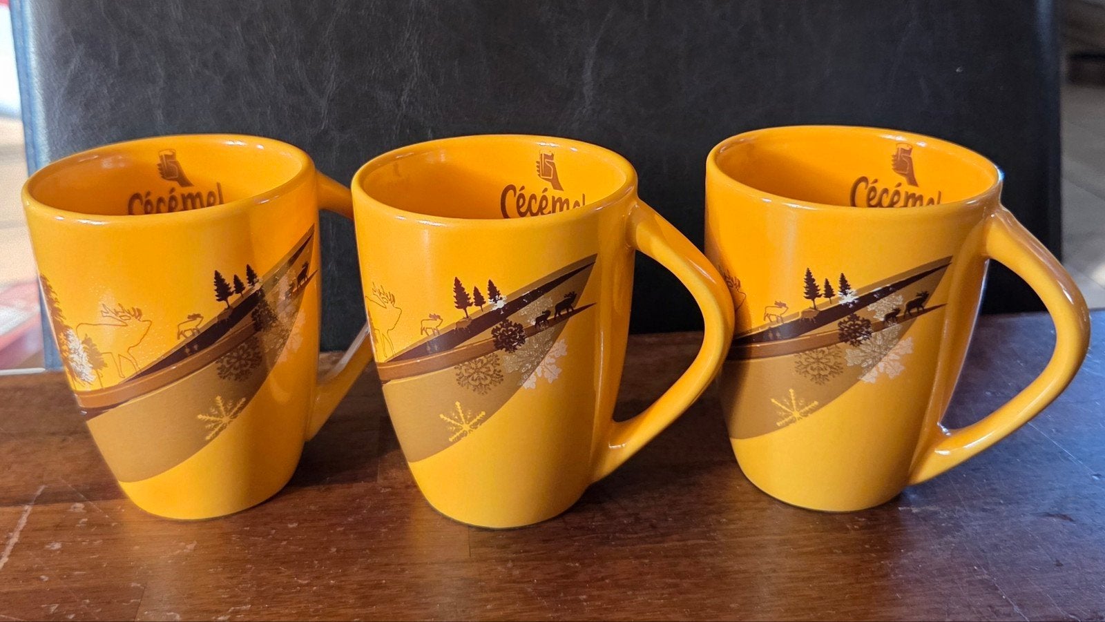 Mug original Cecemel 'Winter Edition' - set de 3 pièces, Collections, Enlèvement ou Envoi, Neuf, Ustensile