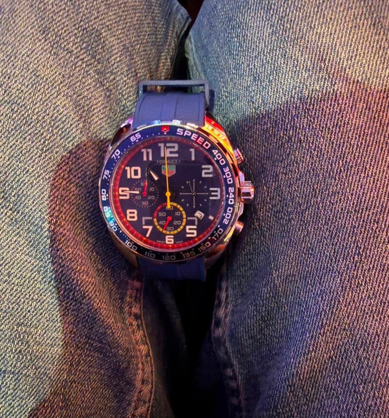 Tag Heuer Redbull, Verzenden, Zo goed als nieuw