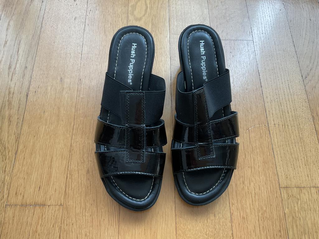 Hush Puppies slippers maat 37 - nieuw, Kleding | Dames, Schoenen, Zwart, Nieuw, Ophalen, Slippers