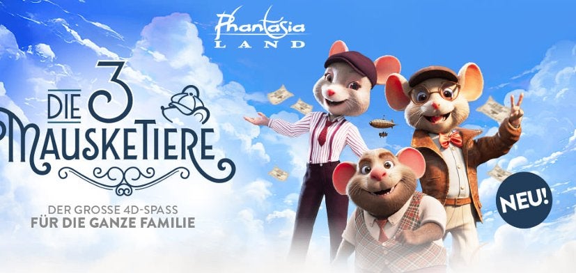 Bilety do Phantasialand dla 2 osób na 14 września, Tickets en Kaartjes, Twee personen, Ticket of Toegangskaart
