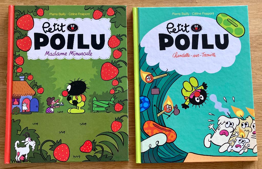 BD sans texte PETIT POILU pour enfants, Boeken, Stripverhalen, Zo goed als nieuw, Meerdere stripboeken, Ophalen of Verzenden