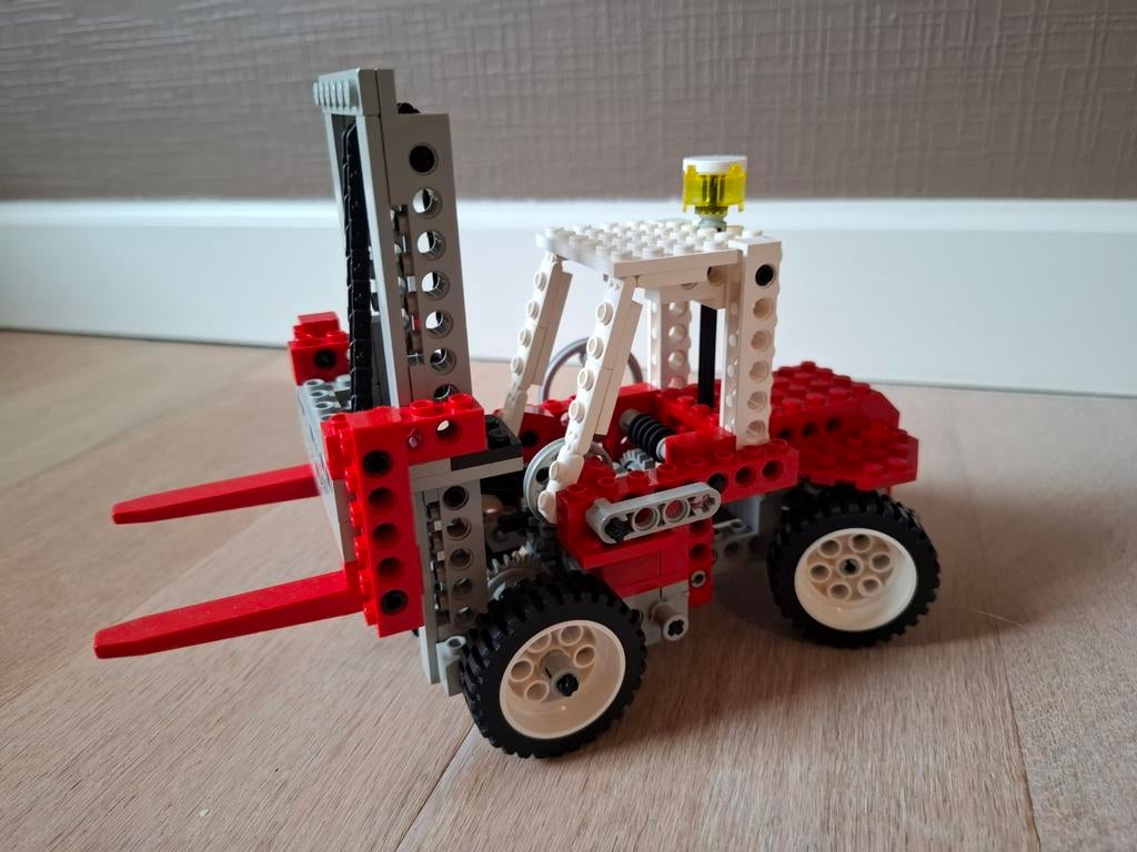 Vintage Lego Technic 8853 heftruck+ bouwplan, Enlèvement, Lego, Technic