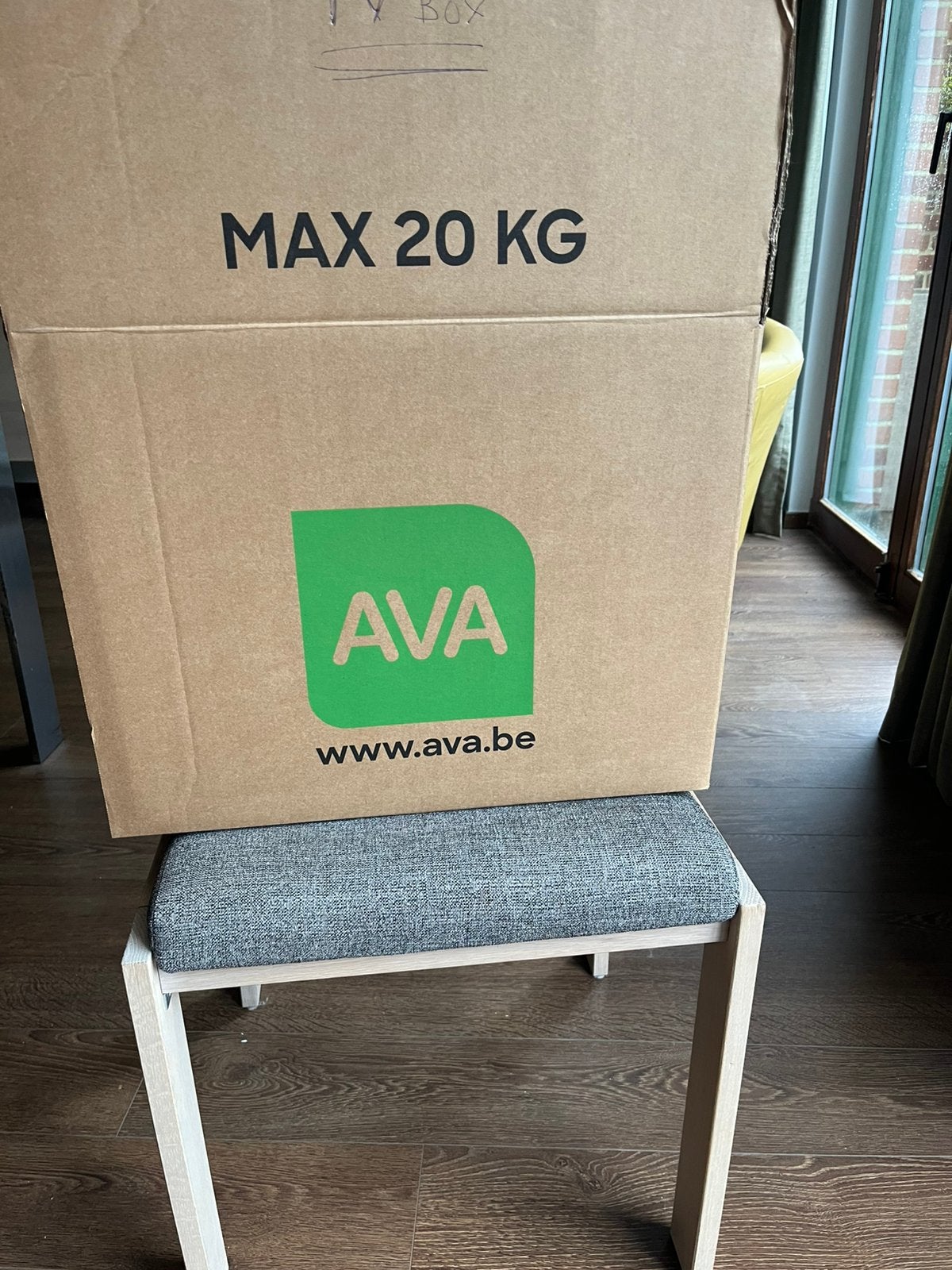 Plooibare verhuisdozen AVA, Ophalen, Opvouwbaar, Minder dan 50 cm, Minder dan 40 cm