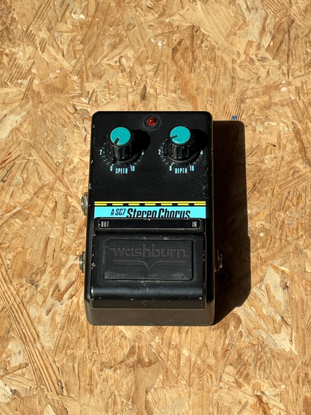 Washburn stereo chorus effect pedaal., Enlèvement, Comme neuf, Chorus
