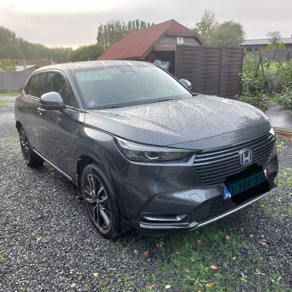 Honda hrv Avance 2024 hybride, Auto's, Dealer onderhouden, Zwart, Leder en Stof, 96 kW