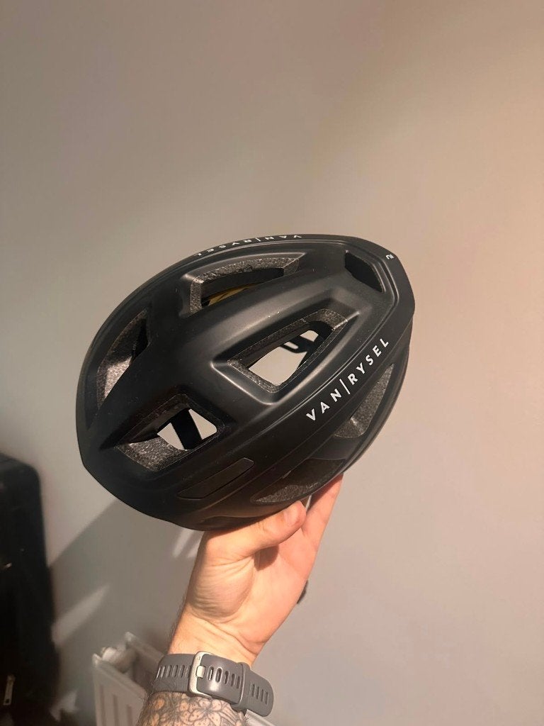 Casque vélo Van Rysel RoadR 500 MIPS Noir (Decathlon), M, Comme neuf, Enlèvement, Van rysel