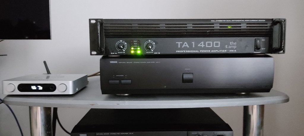 The T-Amp TA1400 MK-X, Audio, Tv en Foto, Zo goed als nieuw, 120 watt of meer, Stereo, Ophalen