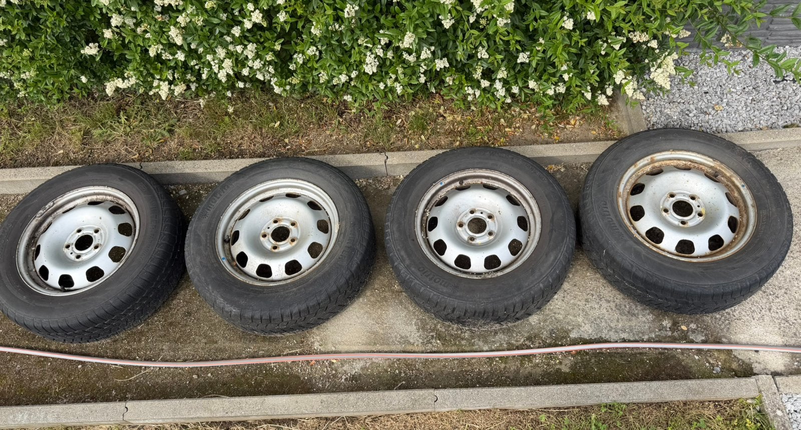 Jantes en tole 16 - 5x114,3, Pneus et Jantes, 215 mm, 16 pouces, Enlèvement