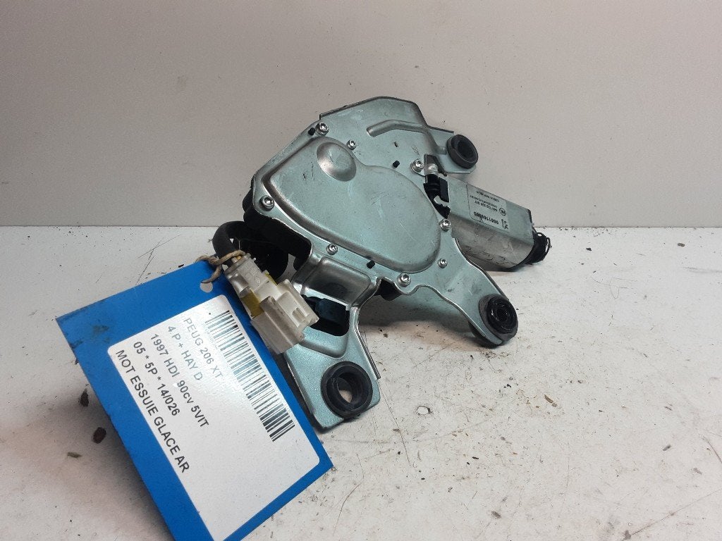 MOTEUR ESSUIE-GLACE ARRIÈRE Peugeot 206 (2A / C/H/J/S), Kontakt-peugeot@peugeot.com, Utilisé, Peugeot Deutschland GmbH, Bahnhofsplatz
65423  Rüsselsheim, DE
