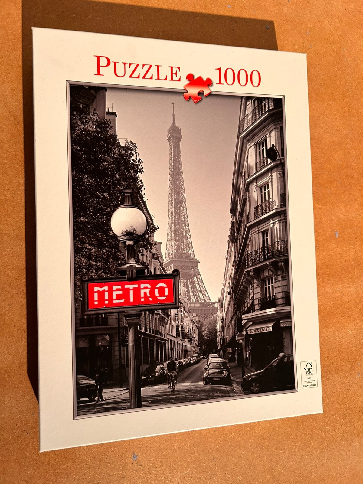 Puzzel Parijs, Ophalen of Verzenden, 500 t/m 1500 stukjes, Zo goed als nieuw, Legpuzzel