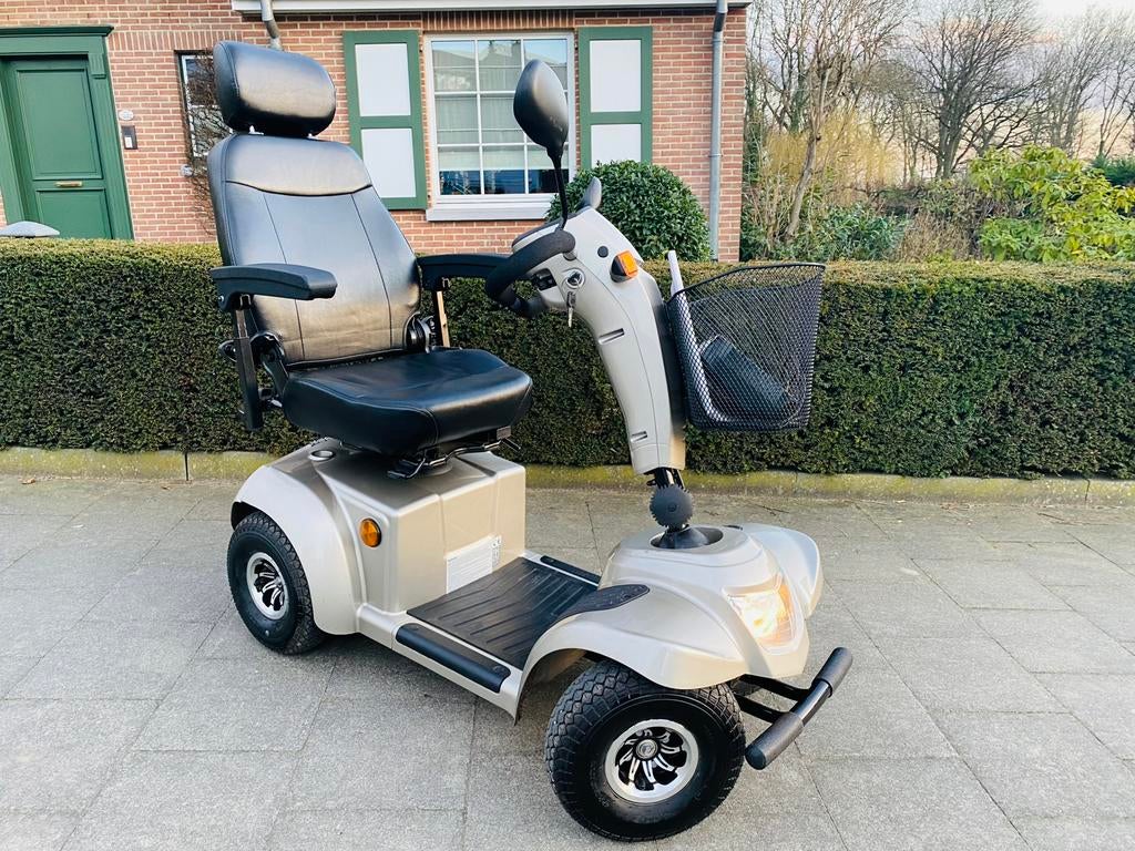 Voiturette électrique Vermeiren Ceres 4 Deluxe - Scootmobiel, Divers, Enlèvement ou Envoi, Pliant, Comme neuf, Fauteuil roulant électrique