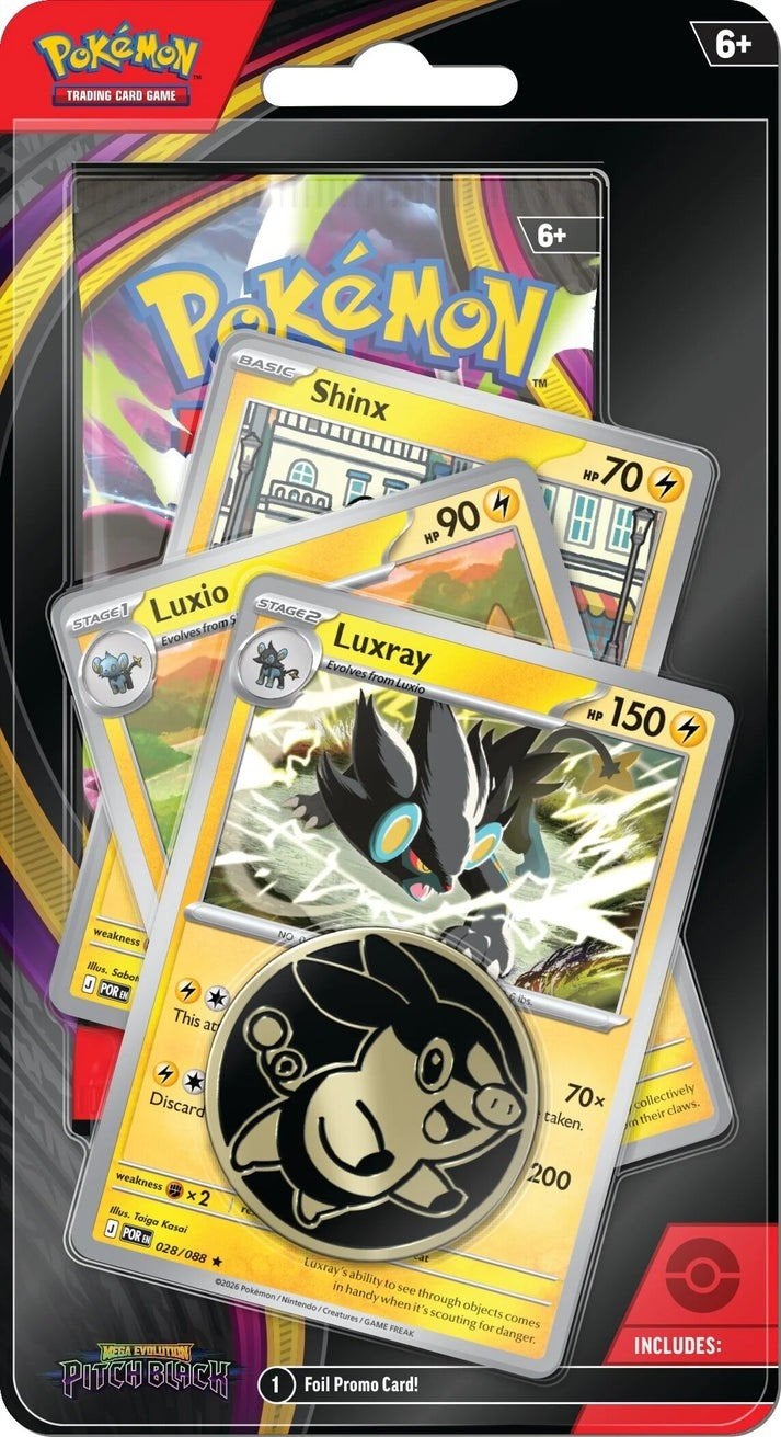 Pitch Black: Luxray Premium Checklane Blister, Ophalen, Nieuw