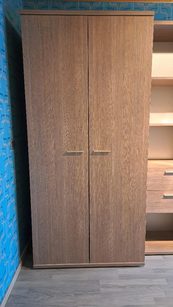 Complete slaapkamer tiener, Huis en Inrichting, Ophalen, Gebruikt, Eenpersoons