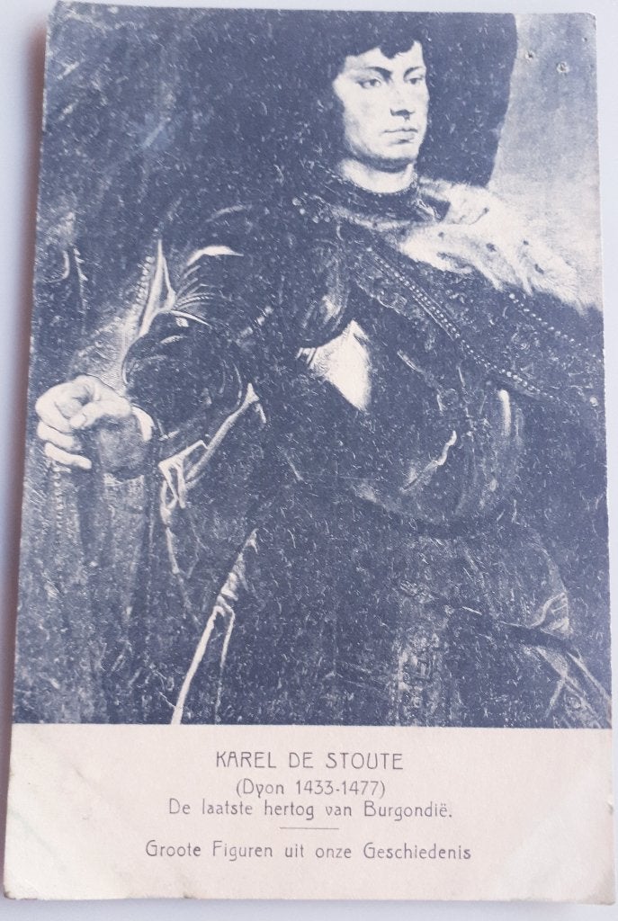 Carte postale/KAREL DE STOUTE :Ed. De Standaard, Collections, Enlèvement ou Envoi, Gravure, Utilisé, 1940 à 1960