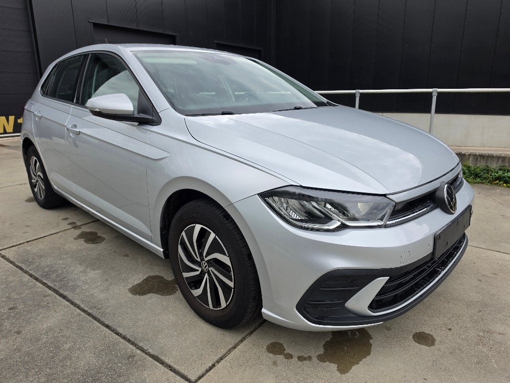 VW Polo 1.0 TSI Life 2021 Navi, Airco + Garantie, Auto's, Volkswagen, Bedrijf, 5 deurs, Zilver of Grijs, 999 cc