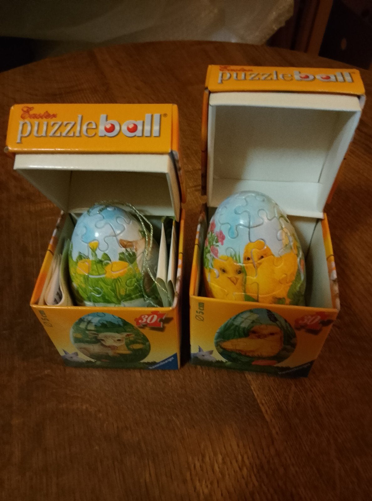 Puzzelball Ravensburger 3D ,2stuks, Ophalen