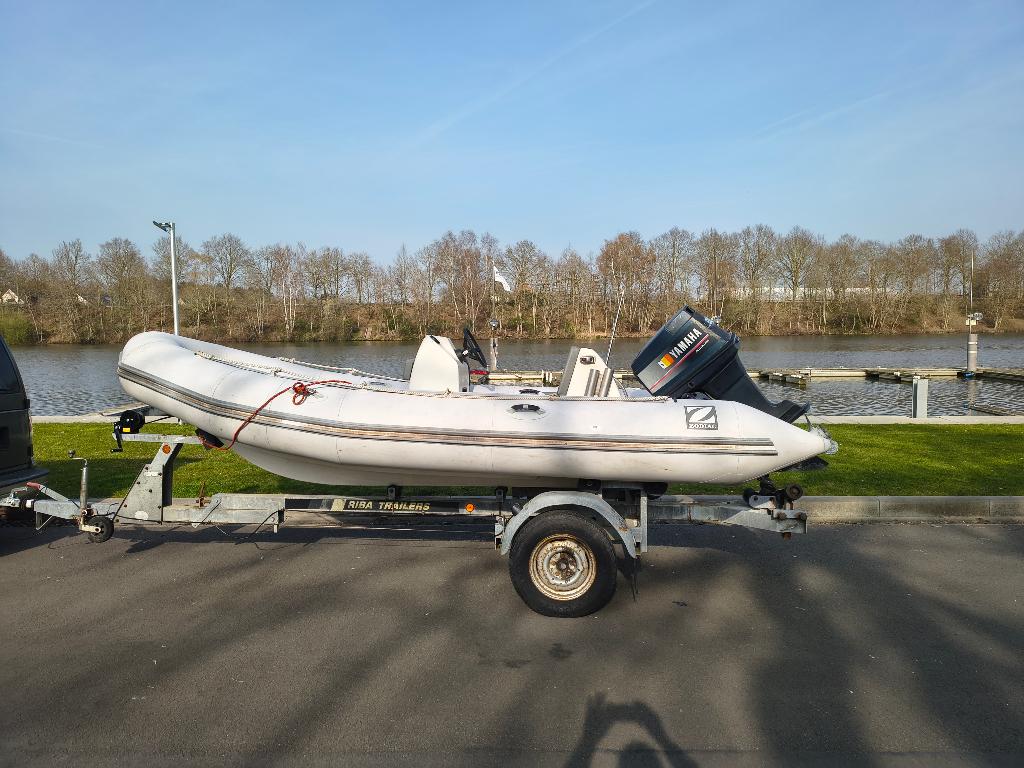 RIB Zodiac Yachtline YL500 club, PRIJS VERLAAGD!!!, 70 à 120 ch, Zodiac, Enlèvement, Utilisé