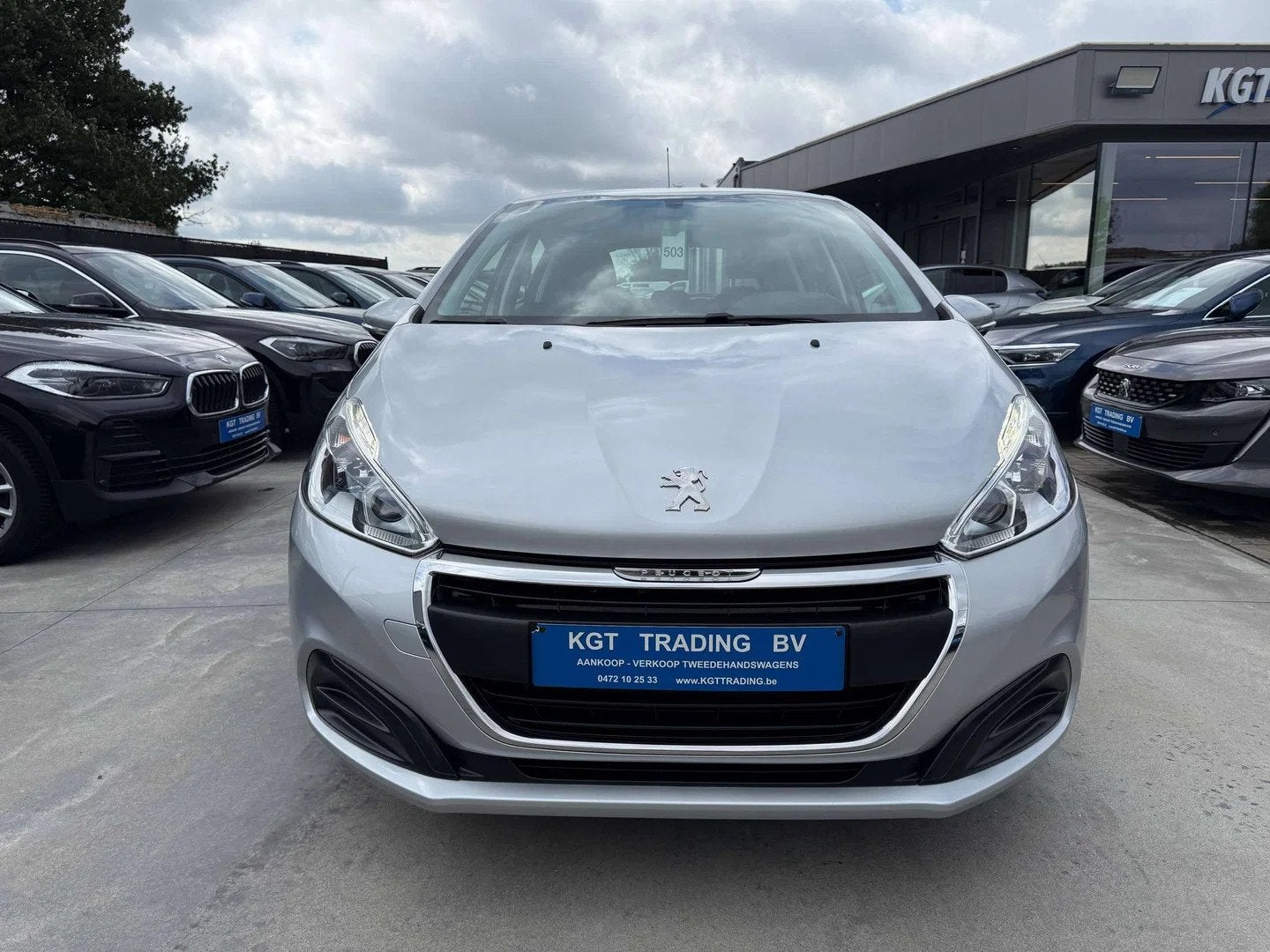 Peugeot 208 1.2i 82PK 5-DEURS BLUETOOTH AIRCO CRUISE CONTROL, Autos, Peugeot, Argent ou Gris, Euro 6, Entreprise, 82 ch