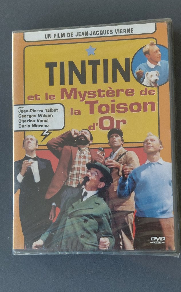 DVD KUIFJE en het mysterie van het Gulden Vlies NIEUW, Verzamelen, Ophalen, Kuifje, Nieuw, Overige typen