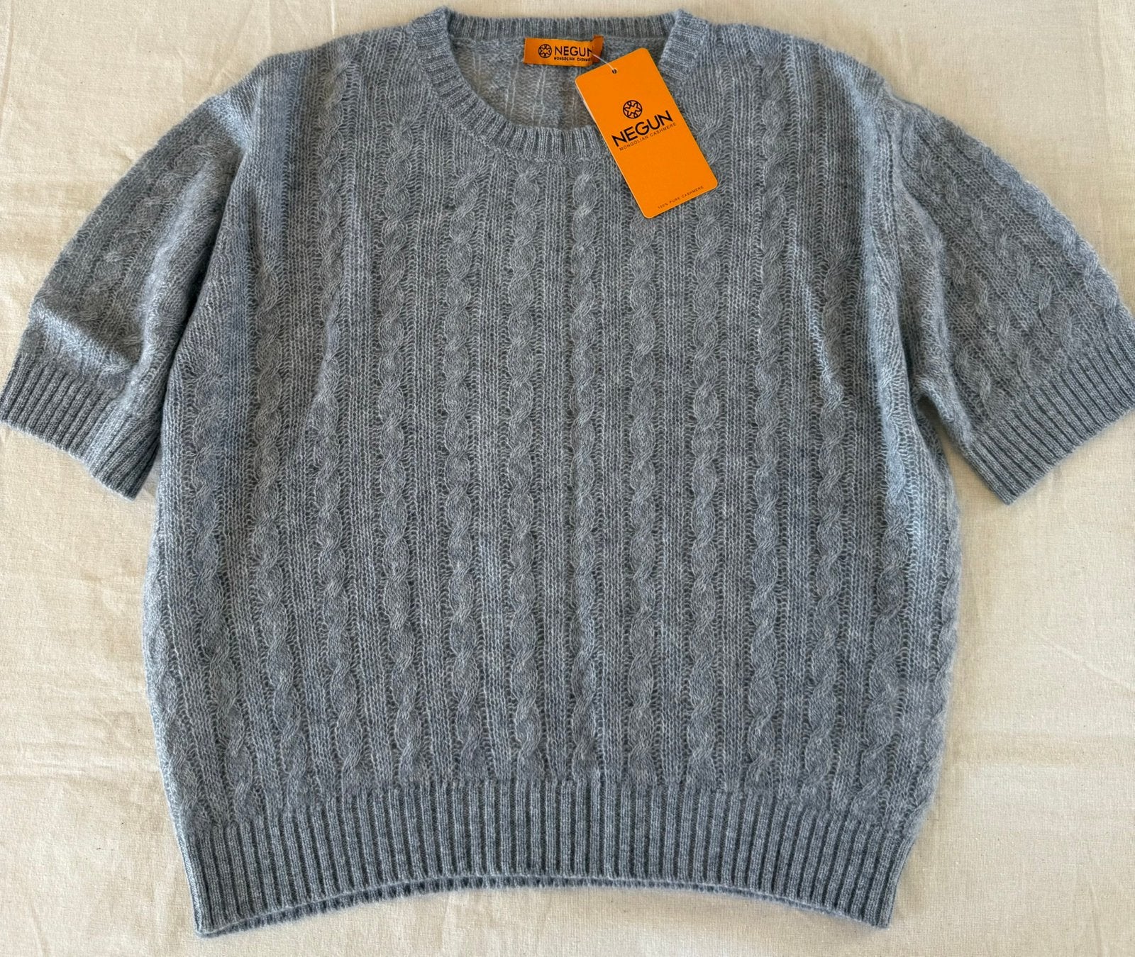 Blouse en maille en cachemire, Vêtements | Femmes, Blousons sans Manches, Enlèvement ou Envoi, Neuf, Taille 36 (S), Gris