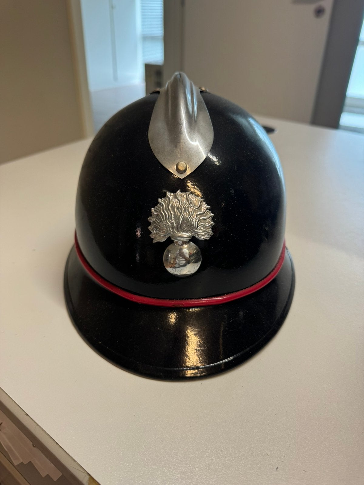 Rijkswacht Helm 3, Enlèvement ou Envoi, Gendarmerie, Casque ou Béret