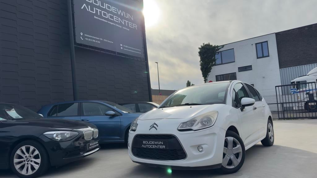Citroën C3 1.1Benzine 140.xxxkm 2012 / 1 Jaar Garantie, Autos, Achat, Entreprise, Garantie prolongée, Noir
