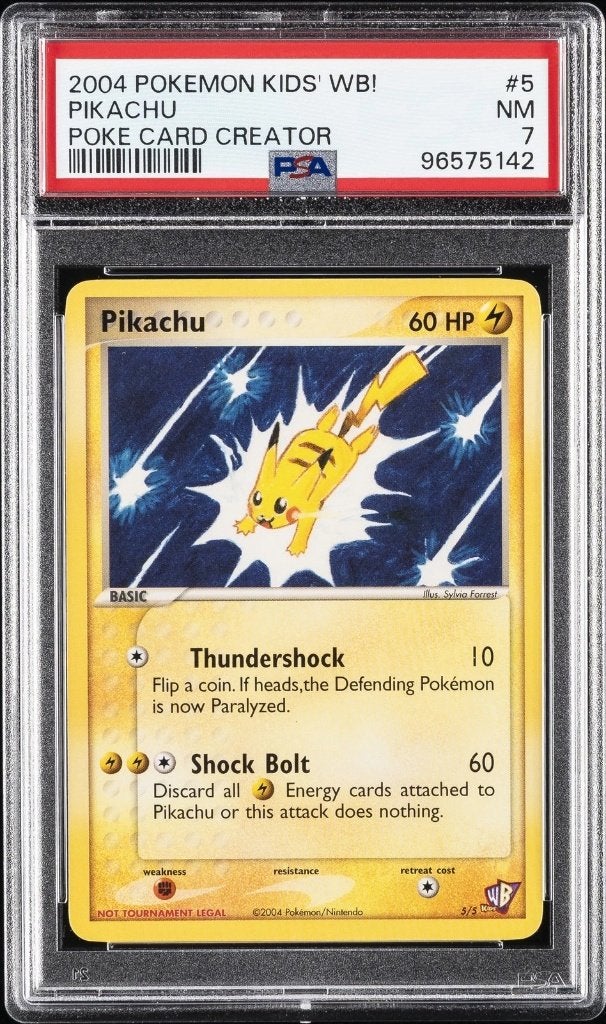 POKÉMON-KINDERWEB UIT 2004! MAKER VAN POKECARDS #5 PSA 7, Hobby en Vrije tijd, Verzamelkaartspellen | Pokémon, Verzenden, Nieuw