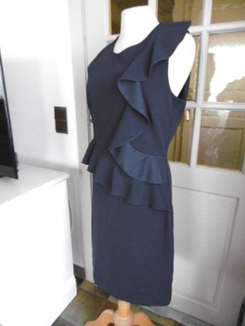 blauwe dames jurk Bel & Bo, maat 38, Kleding | Dames, Jurken, Bel & Bo, Ophalen of Verzenden, Zo goed als nieuw, Maat 38/40 (M)