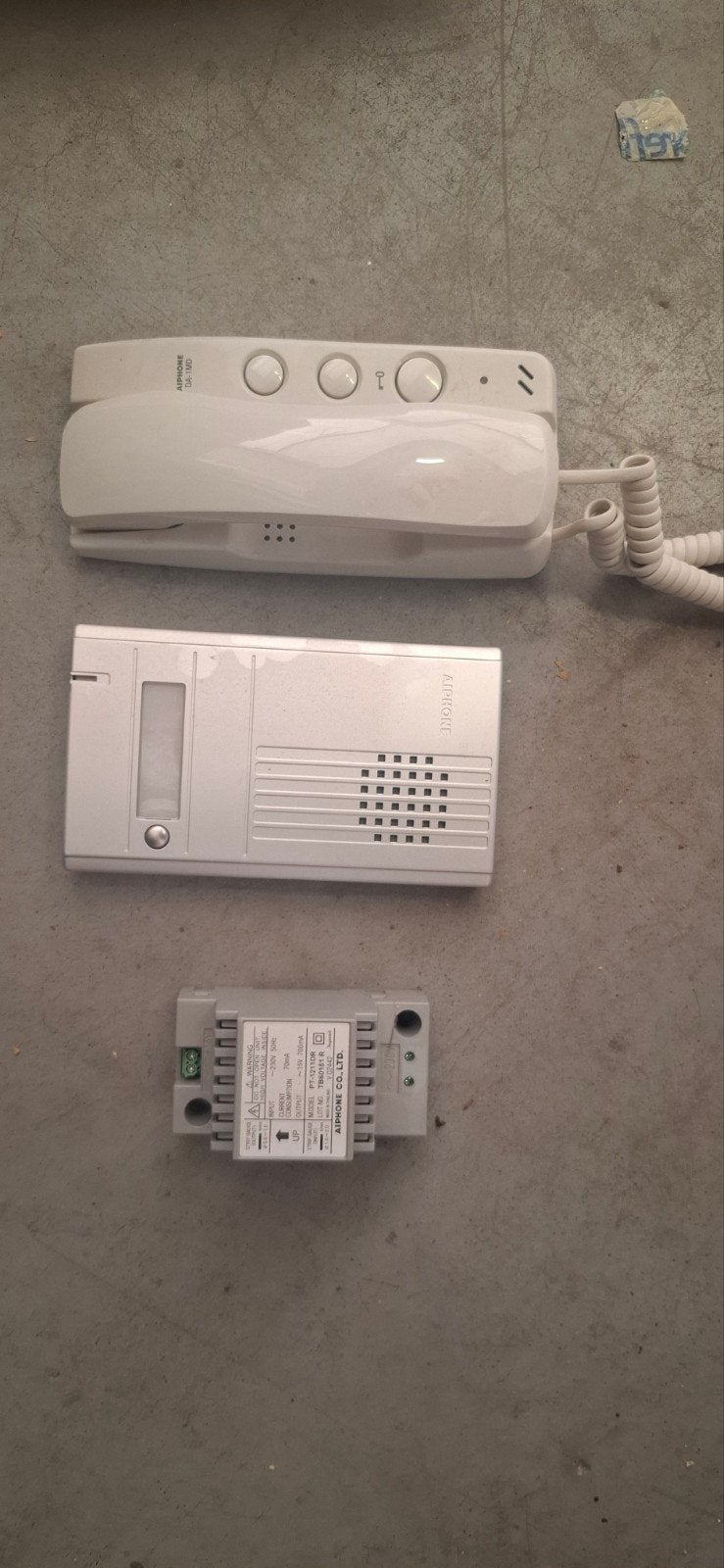 kit aiphone parlofoon, Ophalen of Verzenden, Terugspreekfunctie, Zo goed als nieuw, Bedraad